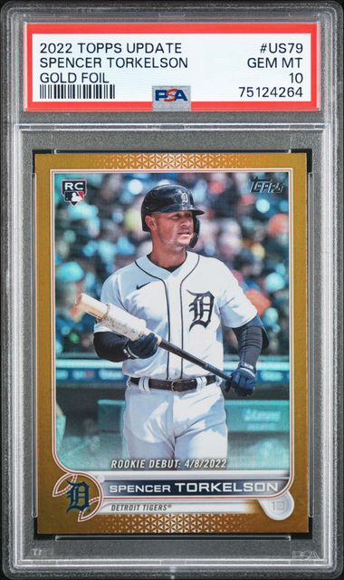 Spencer Torkelson (US79) - 2022 Topps Update Series Rookie Debut