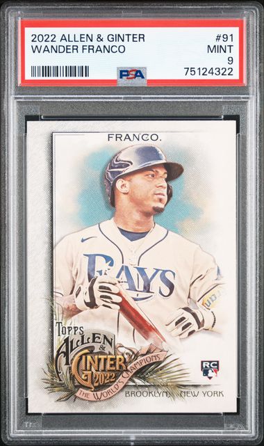 MLB Topps 2022 Allen Ginter Baseball Single Card Wander Franco 91