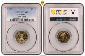 2021 $2 Tooth Fairy MS67