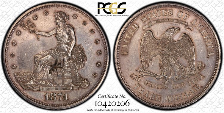 Cert 10420206 - Coin Image