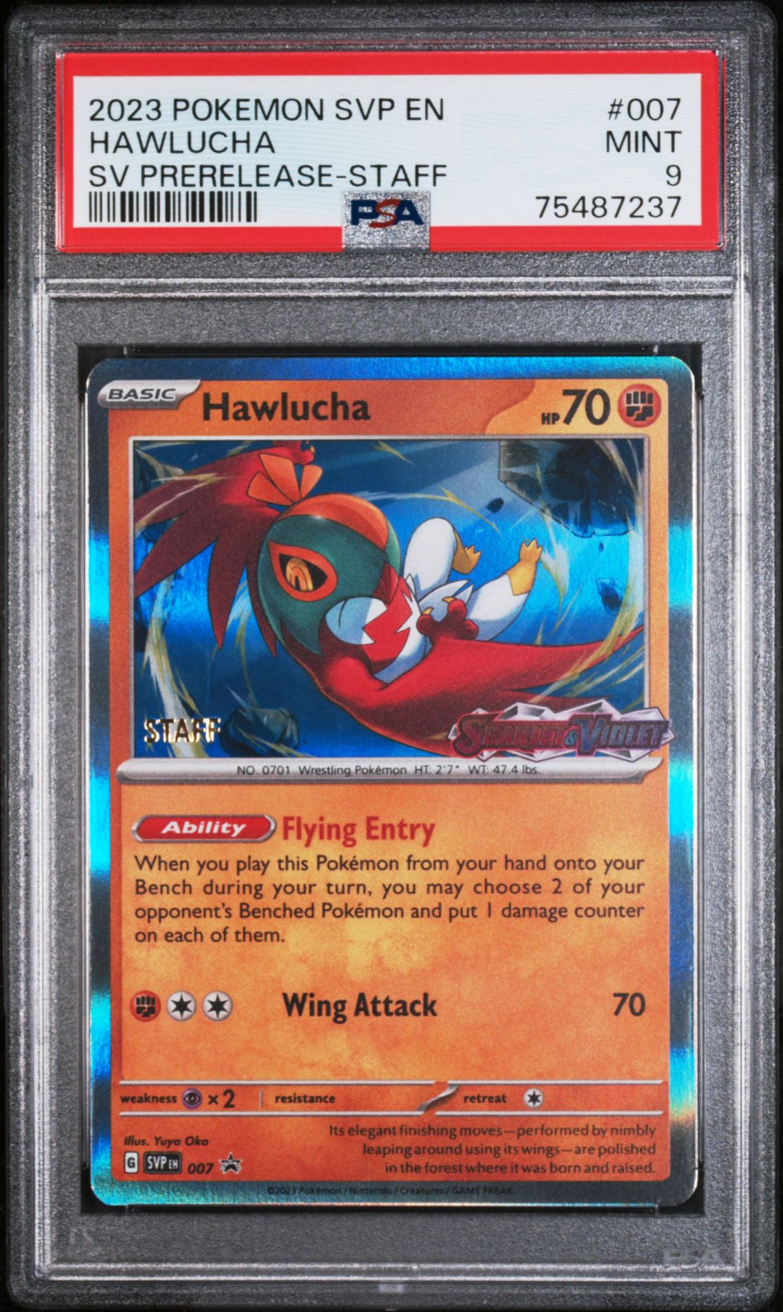 2023 Pokemon #007 Hawlucha front