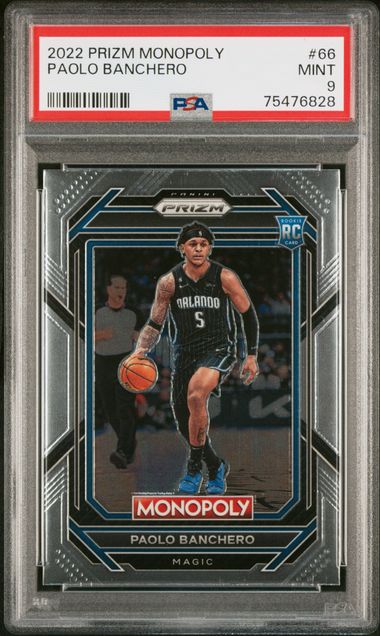 2022 Panini Prizm #249 Paolo Banchero Rookie Card – PSA GEM