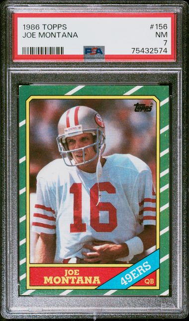 Sold at Auction: (2) NM-MT 1982 Topps Joe Montana (2nd Year