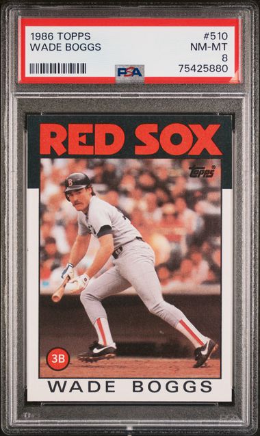 2022 Topps Stadium Club Wade Boggs Card