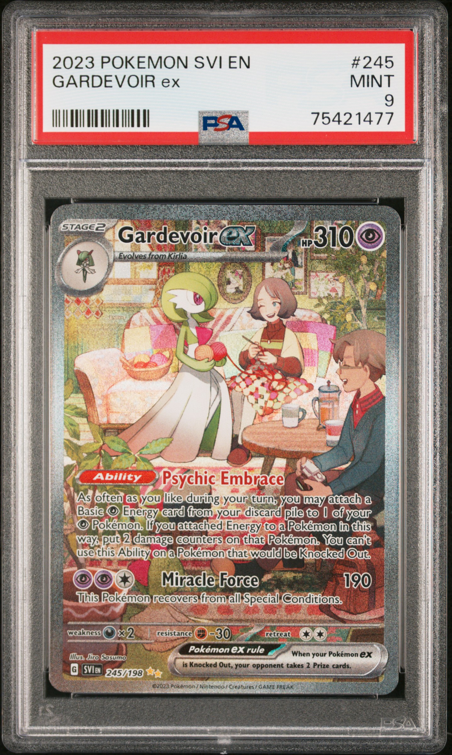 Pokemon Gardevoir EX Special Illustration Rare 245/198 NM