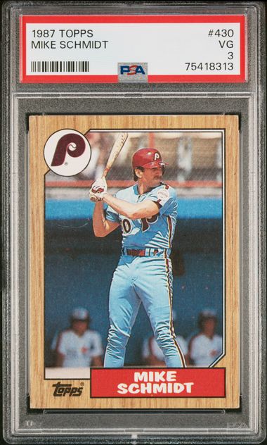  1983 Topps Baseball #300 Mike Schmidt Philadelphia