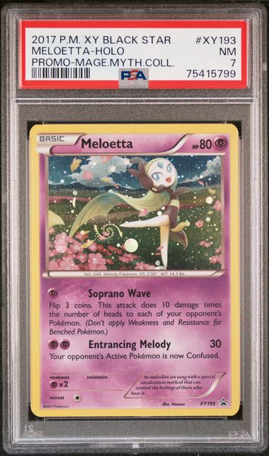 Meloetta - Pokemon XY Promos - Pokemon