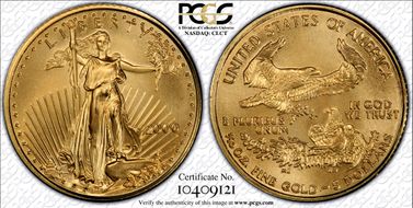 2000 $5 Gold Eagle MS68
