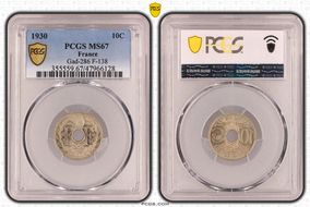 1930 10C Gad-286 F-138 MS67