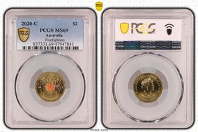 2020-C $2 Firefighters Colorized MS69