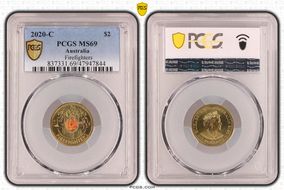 2020-C $2 Firefighters Colorized MS69