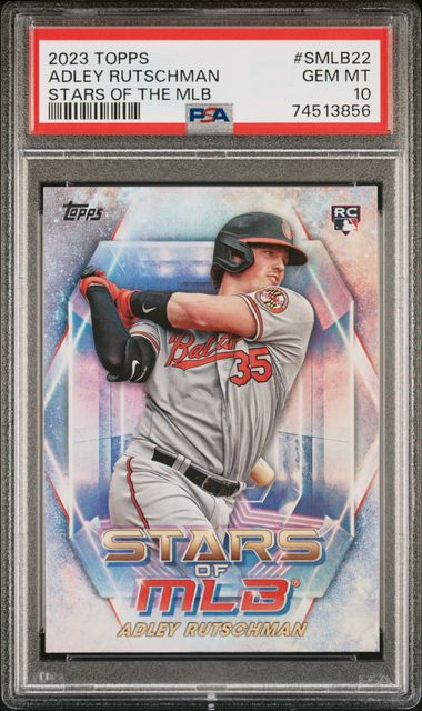 2023 Topps Stars Of The MLB #SMLB22 Adley Rutschman PSA 10