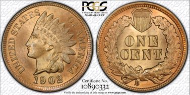 1902 1C MS65RB