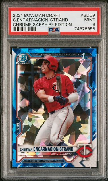 2021 Bowman Draft Chrome Refractor Christian Encarnacion-Strand