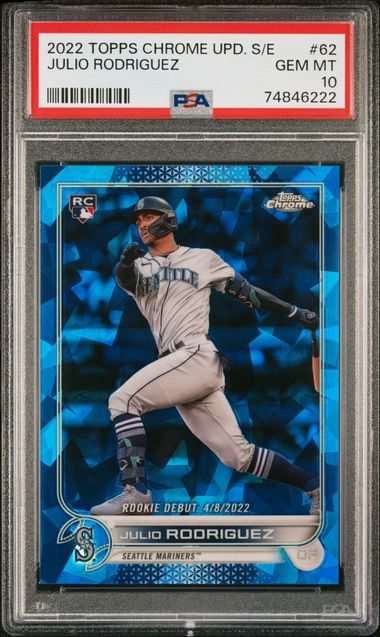 2022 Topps Chrome Update Sapphire Baseball Checklist, Box Info