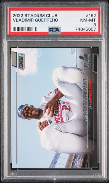  2022 TOPPS STADIUM CLUB #152 VLADIMIR GUERRERO