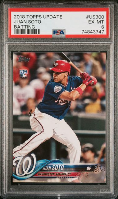 Topps Blue Juan Soto front