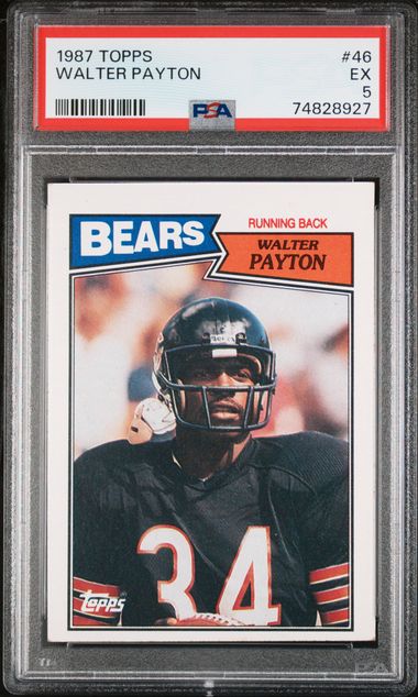 Walter Payton Rookie Jersey Up for Bid