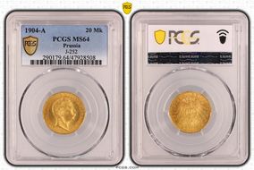 1904-A 20 Mk J-252 MS64