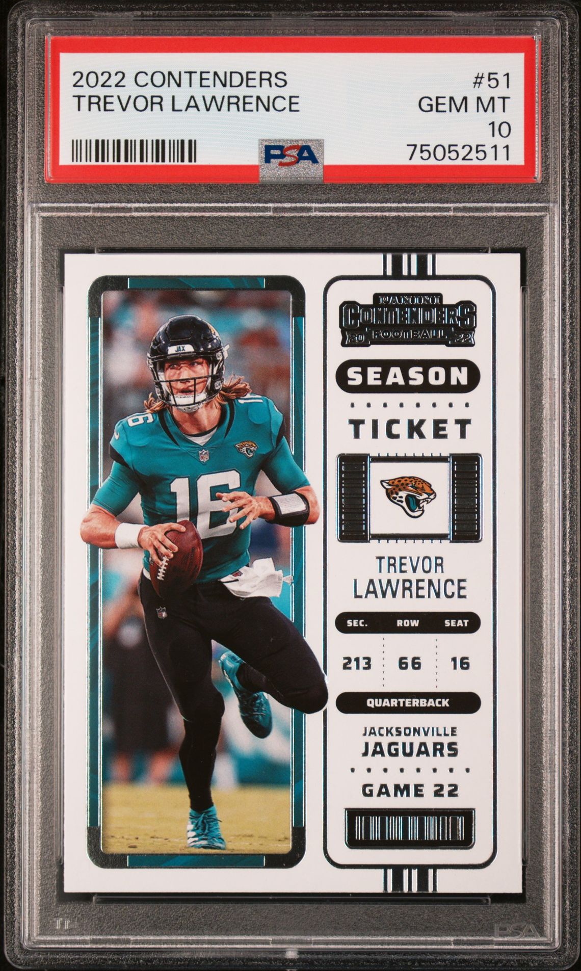 2022 Panini PANINI CONTENDERS #51 Trevor Lawrence front