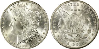 1899-O $1 MS66