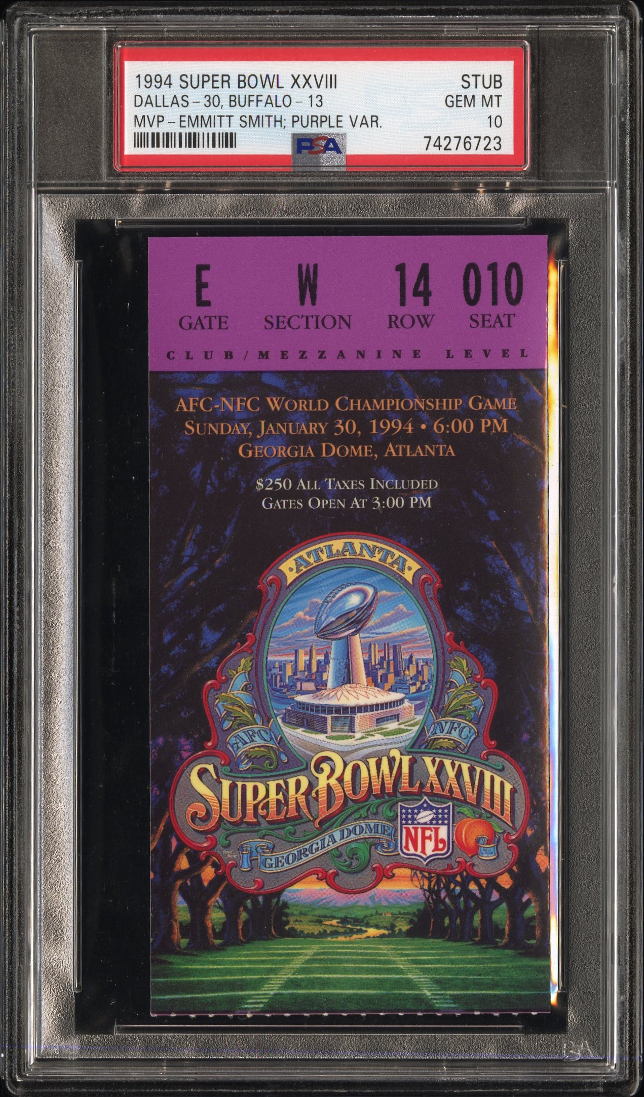 Tickets - Super Bowl Basic Set (1967-Present): GradedTickets Set Image  Gallery