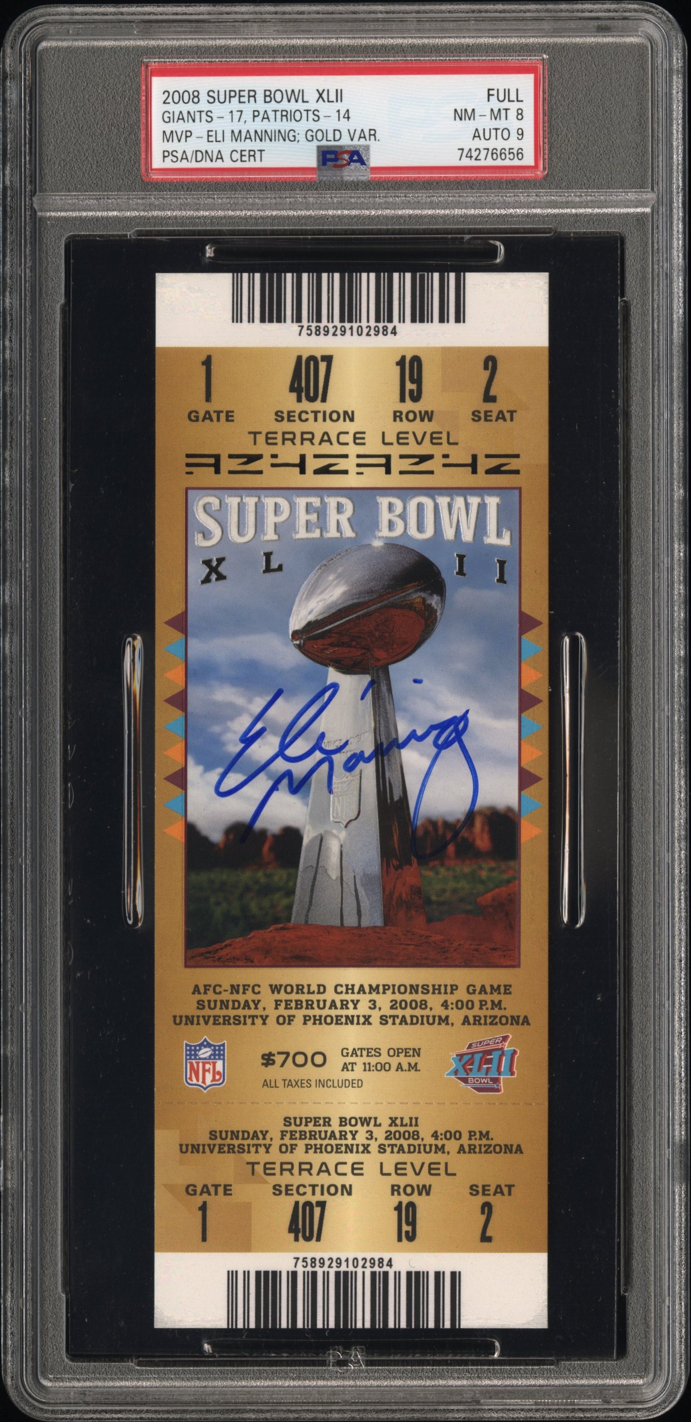 Tickets - Super Bowl Basic Set (1967-Present): GradedTickets Set Image  Gallery