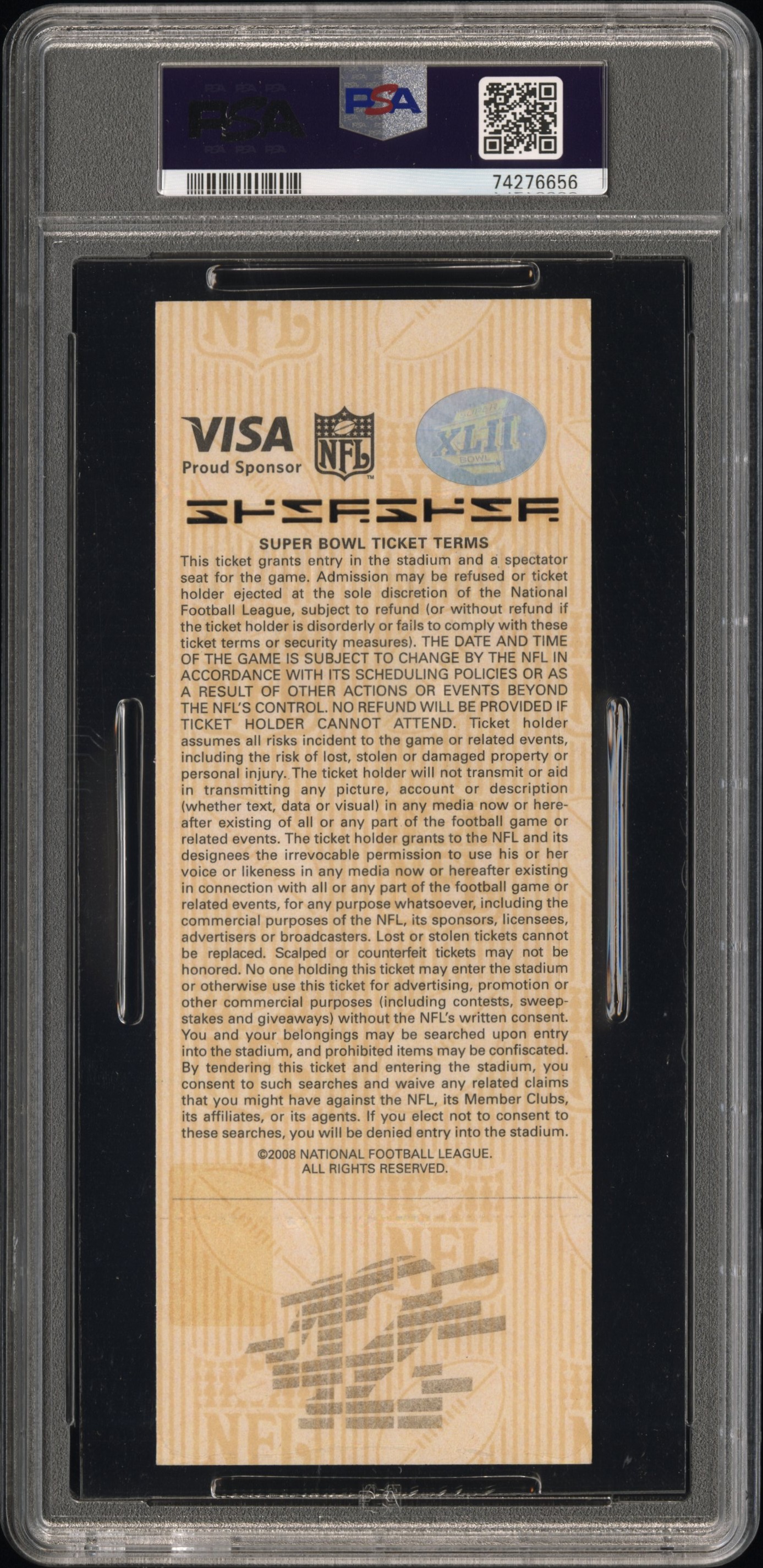 Tickets - Super Bowl Basic Set (1967-Present): GradedTickets Set Image  Gallery