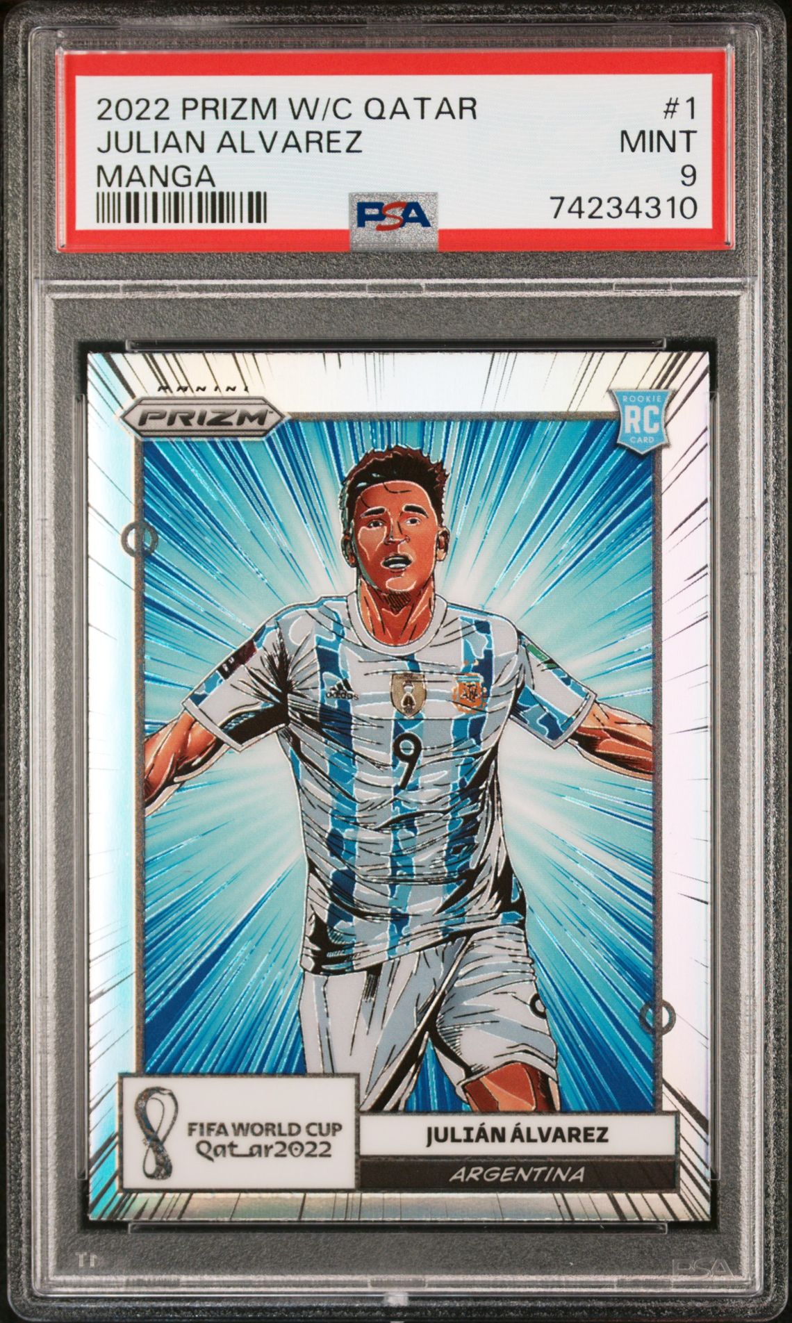 2022 Panini Prizm #1 Julian Alvarez front