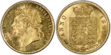 1825 1/2 Sov S-3803 MS64