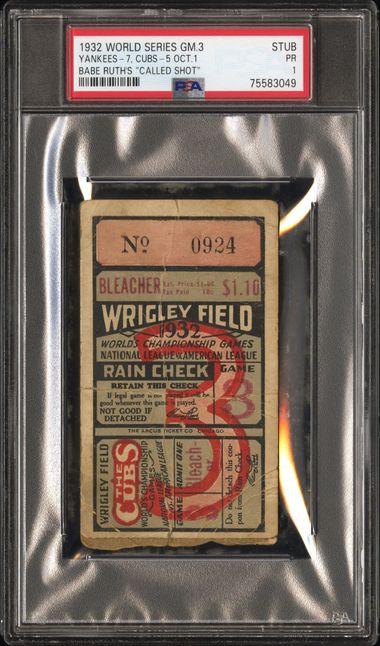 PSA 1 cert 75583049