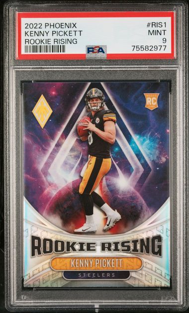 2022 Panini Phoenix ROOKIE RISING #RIS-1 Kenny Pickett front