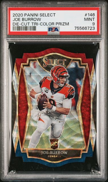2020 Panini Select #146 Joe Burrow front