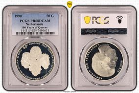 1990 50 G 100 Years of Queens PR68DCAM