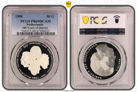 1990 50 G 100 Years of Queens PR69DCAM