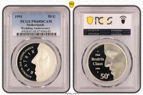 1991 50 G Wedding Anniversary PR68DCAM