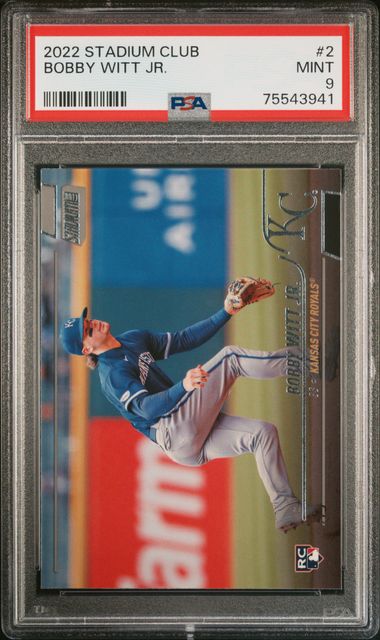Topps Bobby Witt front