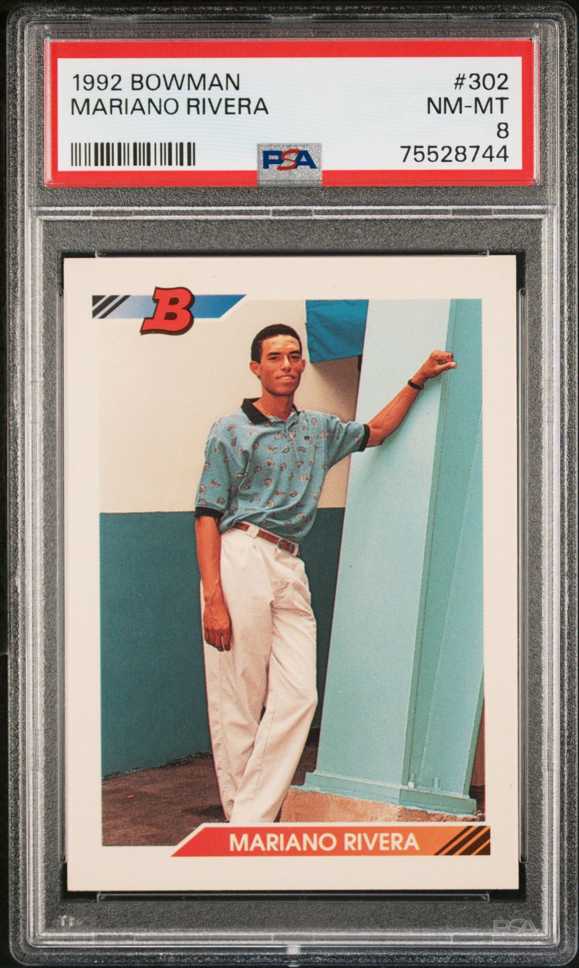 1992 Bowman BOWMAN #302 Mariano Rivera front