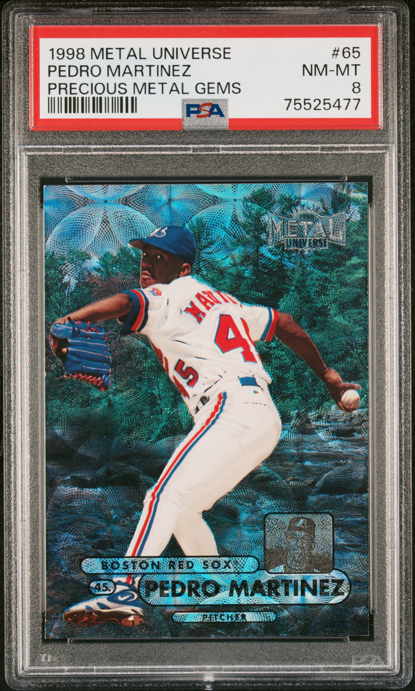 Splendid Sports Cards's 1998 Skybox E-X 2001 Pedro Martinez