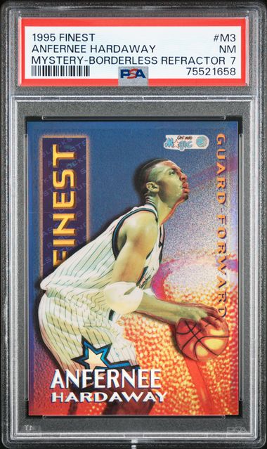 1995-96 Topps Finest Mystery Borderless Refractor #M3 Anfernee