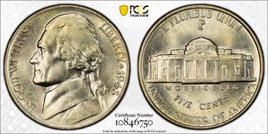 1943/2-P 5C MS66+ FS