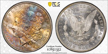 1887/6 $1 MS64