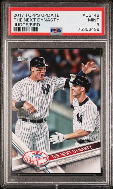 2017 Topps Update Gold us148 The Next Dynasty Bird Aaron Judge