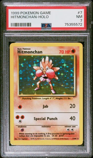 Hitmonchan And Hitmonlee - Holo - Pokemon