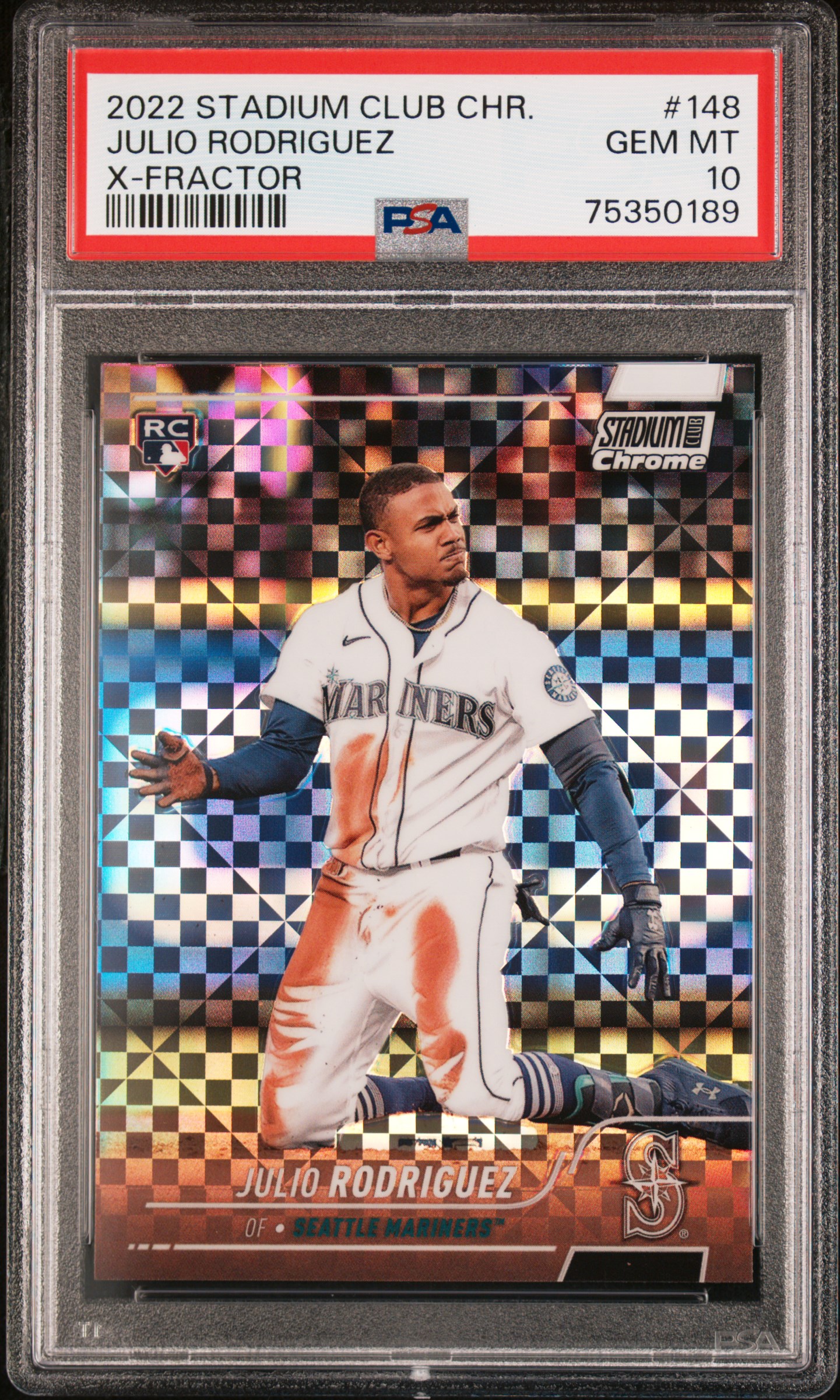 Julio Rodriguez 2022 Topps Stadium Club Chrome