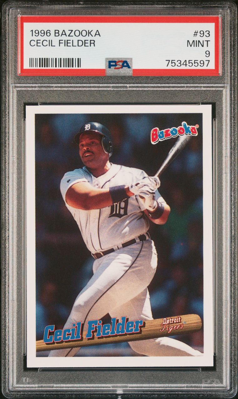 Cecil Fielder - Detroit Tigers (MLB Baseball Card) 1993 Pinnacle