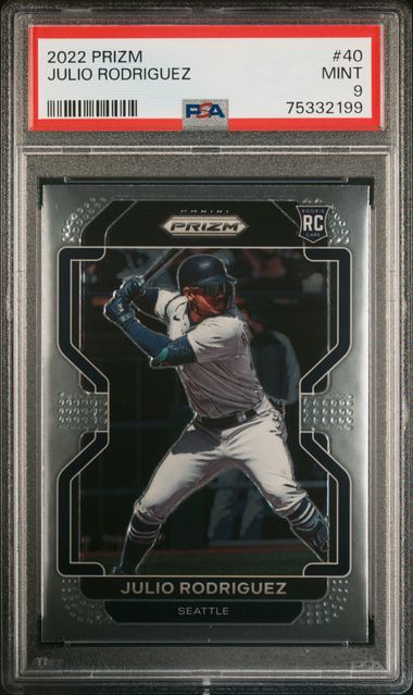 Panini Prizm Julio Rodriguez front
