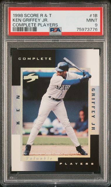 1998 Ultra Big Shots #1 Ken Griffey Jr. – PSA NM 7 on Goldin Auctions