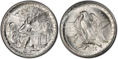 1936-D 50C Texas MS65