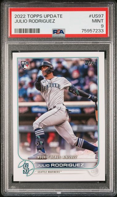 2022 Topps Topps Update #US97 Julio Rodriguez front
